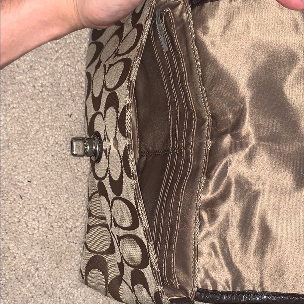 Coach Wristlet With Signature C Pattern. - image 3